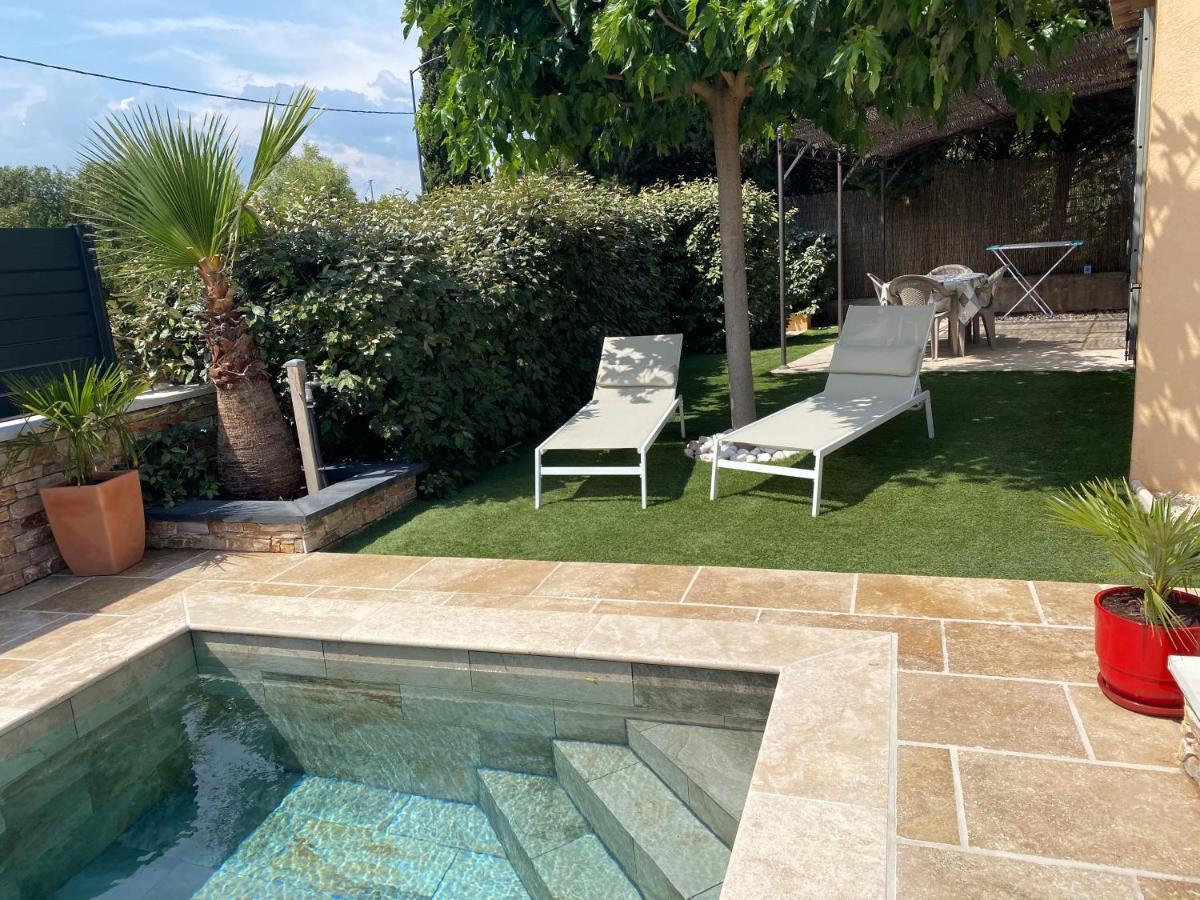 Villa, Maison Independante, Avec Piscine Privative ピュジェ・シュル・アルジャン エクステリア 写真